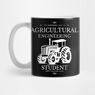 Agricultural Engineering - Black Version - Engineers Mug